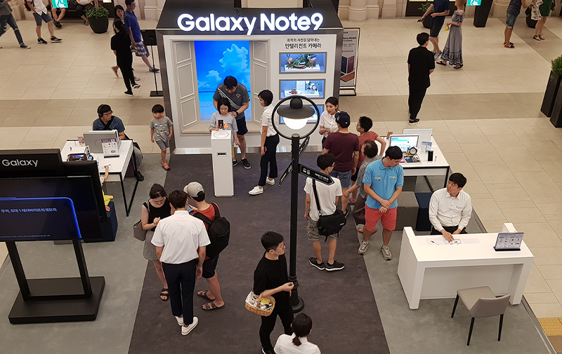 2018 GALAXY NOTE9 Experience Studio