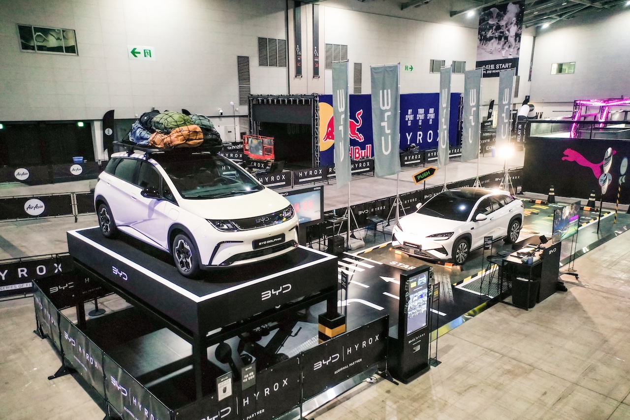 BYD HYROX 인천 홍보부스 운영